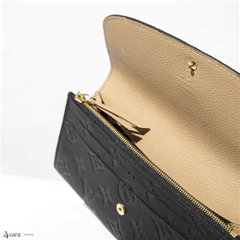 lv emily|Emilie Wallet Monogram Empreinte Leather .